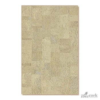 Пробковый замковый паркет EasyCork Саламанка крем